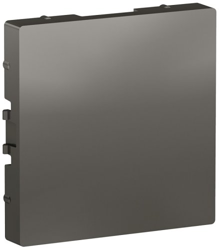 Заглушка без рамки Systeme Electric AtlasDesign сталь картинка